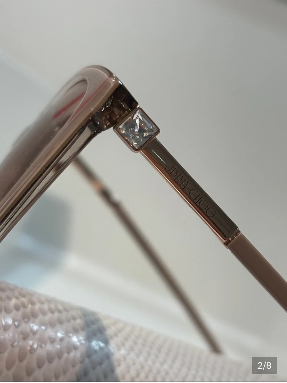Jimmy Choo Lissa Sunglasses As Is - Picture 5 of 5